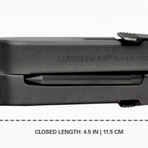 Patent Leatherman Super Tool 300 EOD Negru - 831369 4
