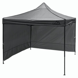 Perete lateral impermeabil pentru pavilion Cattara 2 x 3m gri - TT13344 - Img 6