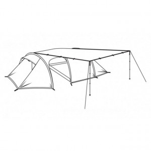 Prelata cort Robens Tarp Trail 4 x 4 m - RO130261 3