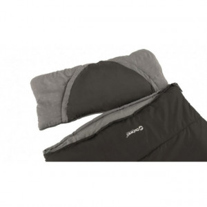 Sac de dormit reversibil Outwell Contour - Midnight Black - Fermoar Dreapta 4