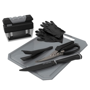 Set cutit, foarfeca de oase si ustensile pentru gratar Pit Boss - 41198