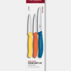Set cutite curatat Victorinox Swiss Classic Paring Set, 3 piese, Multicolor - 6.7116.32C1