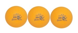 Set Mingi Tenis de Masa 40mm Double Fish 2 Stele