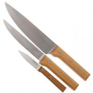Set Opinel Parallele pentru Bucatarie, 3 cutite - 001838