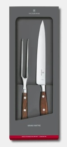 Set pentru friptura Victorinox Grand Maitre Carving Set, 2 piese, Brown 7.7240.2