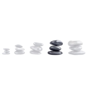 Set Pietre Masaj de Rau inSPORTline 8-10 cm – 3 buc - Img 2