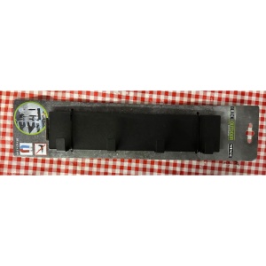 Sina magnetica cu carlige Wenko Black Outdoor Kitchen 30 x 6,5 x 2 cm negru - 55014100 - Img 7