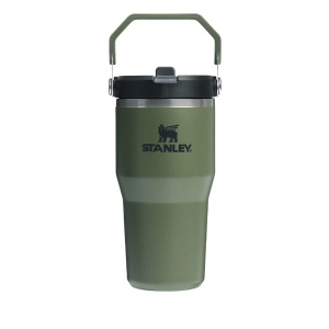 Stanley IceFlow™ Flip Straw Tumbler, 0.6L, Dried Pine - 10-12044-051