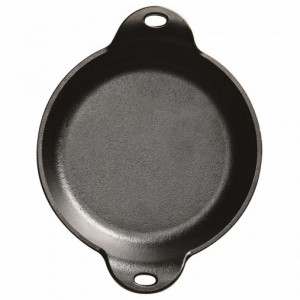 Tava mica rotunda pentru servire din fonta tratata termic 16 cm 0,41 litri Lodge L-HMSRD - Img 4