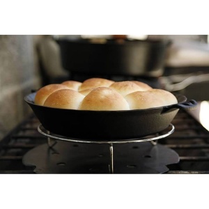 Tava rotunda din fonta pentru placinta 26 cm Camp Chef CC-CIPIE10 - Img 2