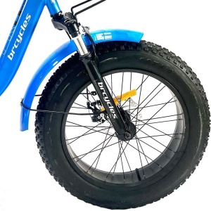 Tricicletă adulți BR Pro2025, 20", 7 viteze, frâne pe disc, cadru din oțel 15", albastru - Img 14
