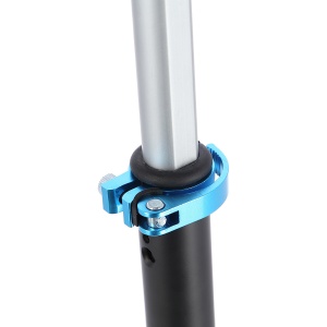 Trotineta Nils Extreme HD145 145 mm, Grafit/Albastru - Img 12