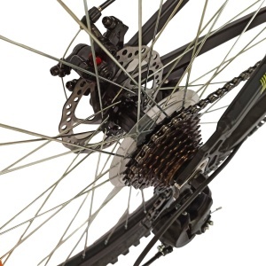 Bicicleta BR TSUNAMI PRO2025 26", 21 viteze, frane pe disc, cadru otel 14.5", manete secventiale, negru - Img 10