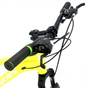 Bicicleta BR TSUNAMI PRO2025 26", 21 viteze, frane pe disc, cadru otel 15", manete secventiale, galben - Img 9
