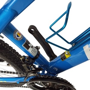 Bicicleta BR Tsunami ProMG 24", cadru otel 13", jante magneziu, manete secventiale, frane disc, 21 viteze, albastru - Img 12