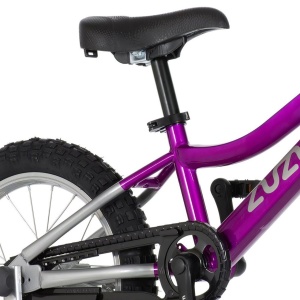 Bicicleta copii 16" ZUZUM Bella, mov/argintiu, varsta 4-6 ani - Img 8