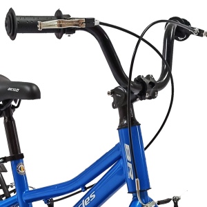 Bicicletă copii BR Neptune Kids 16", cadru oțel, albastru, varsta 4 - 6 ani - Img 13