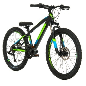 Bicicleta Copii Devron Alaska - 24 Inch, Negru-Verde - Img 3