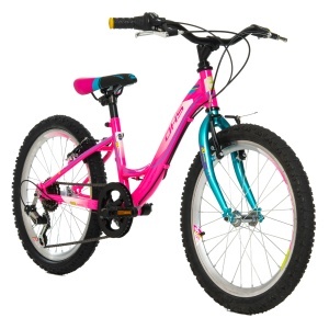 Bicicleta Copii DHS Modesty - 20 Inch, Roz - Img 3