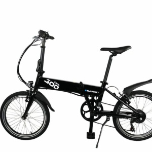 Bicicleta Electrica Pliabila Blaupunkt Carl 300 20101 - 20 Inch, Negru - Img 2