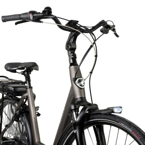 Bicicleta Electrica Stella Livorno Dama FDST RTE 2.1 - 28 Inch, L, Gri - Img 3
