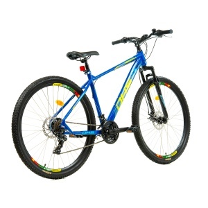 Bicicleta Mtb Dhs 2905 - 29 inch, M, Albastru-Galben - Img 3