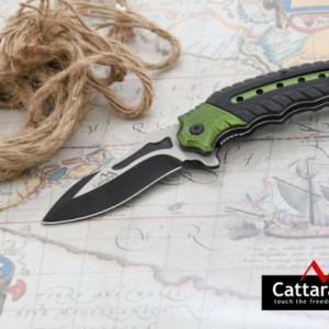 Briceag Cobra Cattara lama 9.5cm verde/negru TT13257 - Img 6
