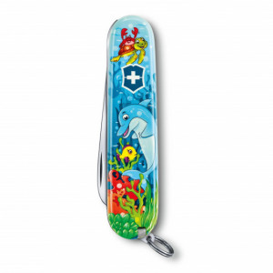 Briceag My First Victorinox, Dolphin - 0.2373.E1 4