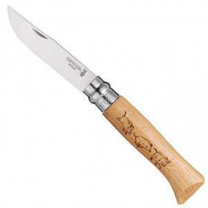 Briceag Opinel N°08 Animalia Mistret lama 8.5cm - 001624