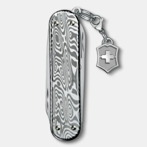 Briceag Victorinox Classic SD,58 mm, Brilliant Damast 0.6221.34 - Img 2