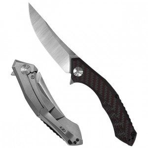 Briceag Zero Tolerance Sinkevich KVT SW CF RED 0462, lama 9.3cm - KS0462 2