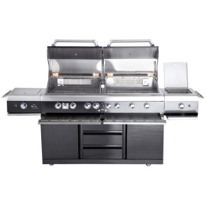 Bucatarie de exterior din inox, gratar pe gaz cu Air System ALL GRILL Top-Line Extrem Light - 100960 - Img 9