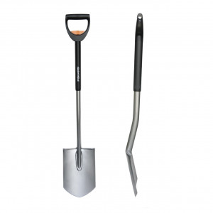 Cazma telescopica pentru sapat Fiskars SmartFit, varf ascutit, 1054 ÷ 1250 mm, 1680 g - Img 5