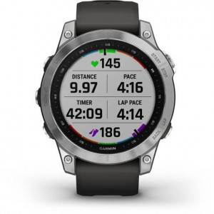 Ceas Garmin Fenix 7 Silver/Graphite 47MM - HG.010.02540.01 6