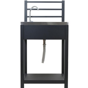Chiuveta modulara Torino 1 Cattara pentru bucatarie exterioara 60x47x123cm - TT14125 - Img 2