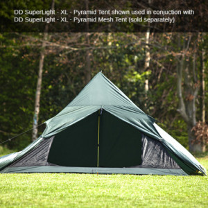 Cort 2 pers DD Hammocks SuperLight Pyramid Tent XL - 0707273932099 3