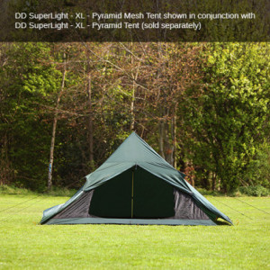 Cort DD Hammocks SuperLight Pyramid XL- Panza Anti Insecte - 0707273932112 3