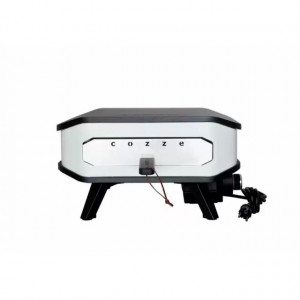 Cuptor pentru pizza electric, cu usa, piatra de pizza si control digital al temperaturii Cozze 33 cm 13 inci 230 V 2.200W - 90355 5