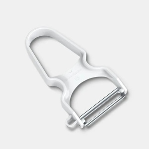 Curatator Victorinox Rapid Peeler, 110mm, lama dubla zimtata, ABS, white 6.0933 - Img 2