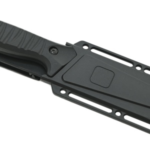 Cutit outdoor Cattara Warrior 22.5cm, teaca tactica cu prindere curea - TT13221 - Img 5