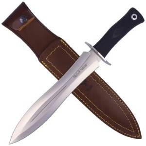 Cutit Vanatoare Muela BW-24G,maner cauciuc, lama 24 cm - Img 3