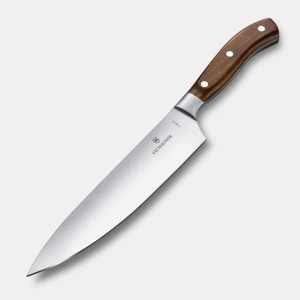 Cutit Victorinox Grand Maitre Chef Knife, lama 22cm, Wood 7.7400.22G