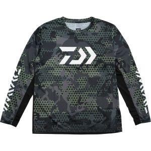 DAIWA Bluza 21ST LS Shirt 3012E Green