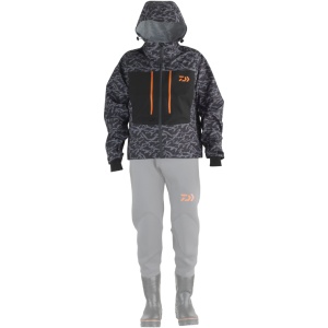 DAIWA Jacheta D-VEC Wading Grey Camo - Img 3