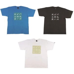 DAIWA Tricou Print Smoke Black