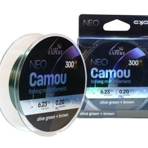 Fir Crap Carp Expert Neo Camou Olive Green-Brown 300m