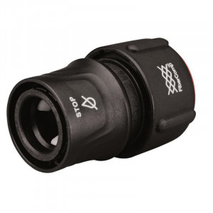FISKARS Conector furtun de gradina Fiskars FiberComp AquaSTOP, 19 mm (3/4'') - 1054790 - Img 3