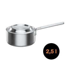 FISKARS Cratita din otel inoxidabil, antiaderenta, Fiskars Norden, 2.5 l - 1067638