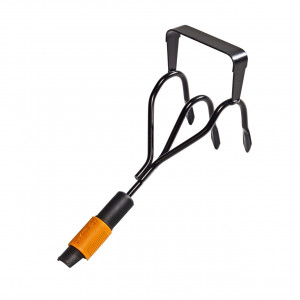 FISKARS Cultivator cu 3 dinti si razeta Fiskars QuikFit, 415 mm, 510 g - 1000681