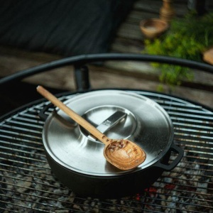 FISKARS Tigaie gril cu capac, din fonta, Fiskars Norden, Ø 30 cm - 1066430 - Img 2